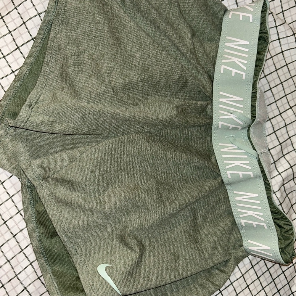 Nike Green Athletic Shorts